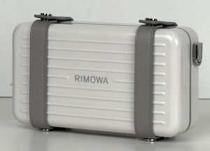 Rimowa Personal Polycarbonate Cross-Body Mini Bag in White S-08